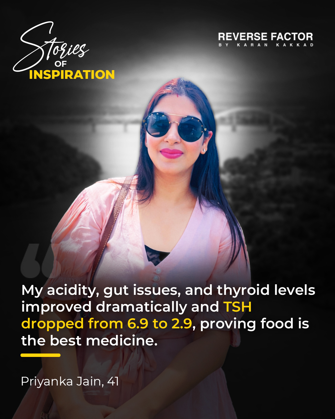 Priyanka Jain sharing her thyroid journey