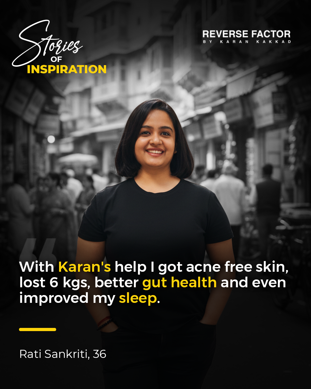 Rati Sankriti sharing her weight loss journey