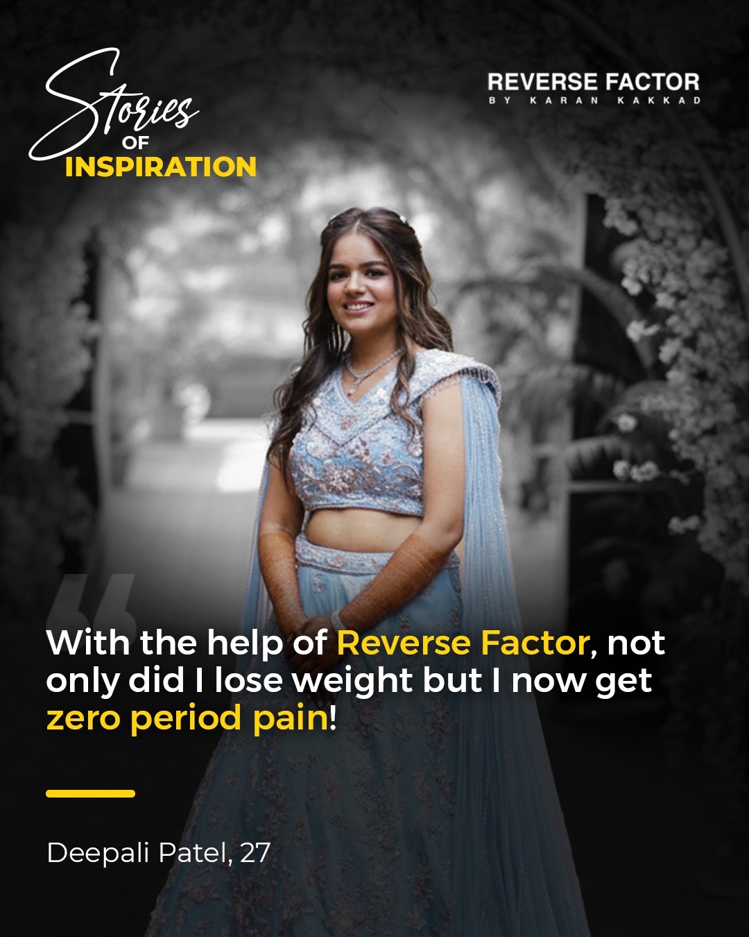 Client sharing her PCOS and PCOD journey